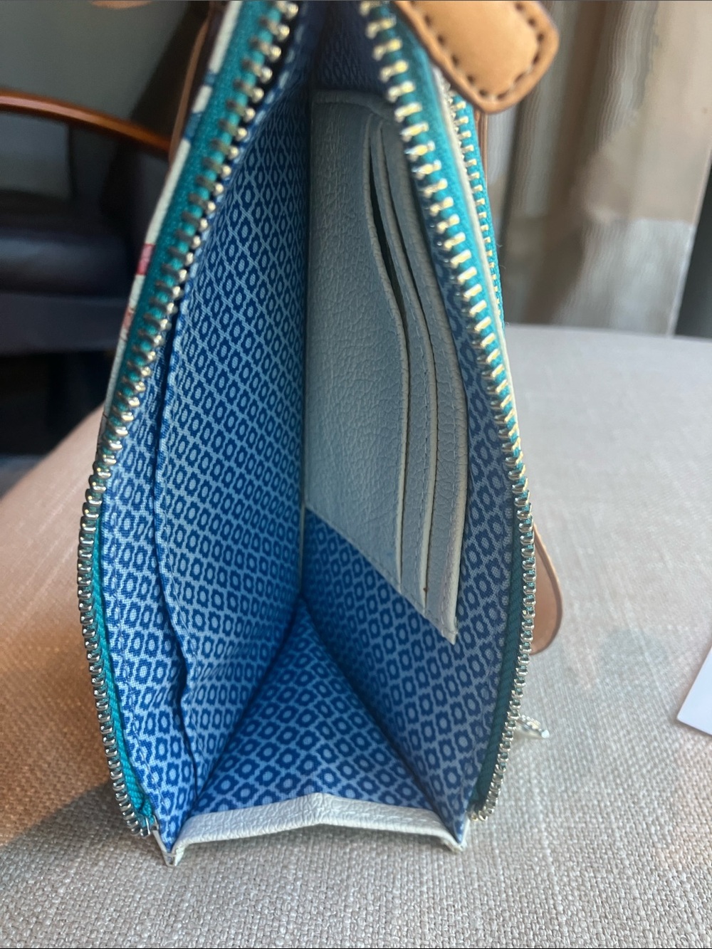 BRIGHTON Brighton "Under the Sea" 2019 Collection Organizer Wallet Wristlet NWT - Picture 5 of 9